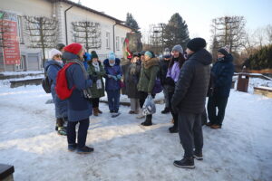 31.01.2026. Kielce. Spacer po Kielcach / Fot. Wiktor Taszłow - Radio Kielce