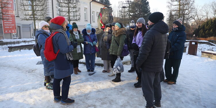 31.01.2026. Kielce. Spacer po Kielcach / Fot. Wiktor Taszłow - Radio Kielce