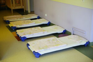 04.02.2026. Kielce. Żłobek Samorządowy nr 15 w Kielcach. Konferencja prasowa dot. żłobków samorządowych / Wiktor Taszłow - Radio Kielce