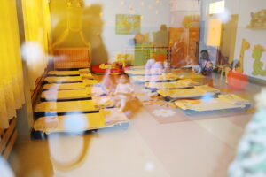 04.02.2026. Kielce. Żłobek Samorządowy nr 15 w Kielcach. Konferencja prasowa dot. żłobków samorządowych / Wiktor Taszłow - Radio Kielce