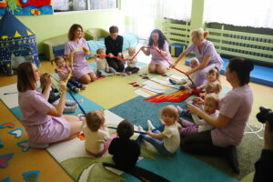 04.02.2026. Kielce. Żłobek Samorządowy nr 15 w Kielcach. Konferencja prasowa dot. żłobków samorządowych / Wiktor Taszłow - Radio Kielce