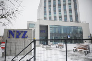 02.01.2026. Kielce. Nowa siedziba NFZ. Narodowy Fundusz Zdrowia / Fot. Wiktor Taszłow - Radio Kielce