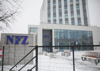 02.01.2026. Kielce. Nowa siedziba NFZ. Narodowy Fundusz Zdrowia / Fot. Wiktor Taszłow - Radio Kielce