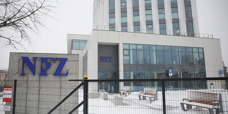 02.01.2026. Kielce. Nowa siedziba NFZ. Narodowy Fundusz Zdrowia / Fot. Wiktor Taszłow - Radio Kielce