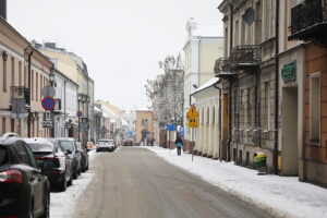 02.01.2026. Kielce. Pogoda. Zima, śnieg / Fot. Wiktor Taszłow - Radio Kielce