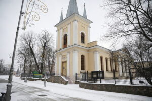 02.01.2026. Kielce. Pogoda. Zima, śnieg / Fot. Wiktor Taszłow - Radio Kielce