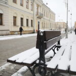 02.01.2026. Kielce. Pogoda. Zima, śnieg / Fot. Wiktor Taszłow - Radio Kielce