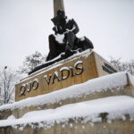 02.01.2026. Kielce. Pogoda. Zima, śnieg / Fot. Wiktor Taszłow - Radio Kielce