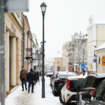 02.01.2026. Kielce. Pogoda. Zima, śnieg / Fot. Wiktor Taszłow - Radio Kielce