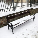 02.01.2026. Kielce. Pogoda. Zima, śnieg / Fot. Wiktor Taszłow - Radio Kielce