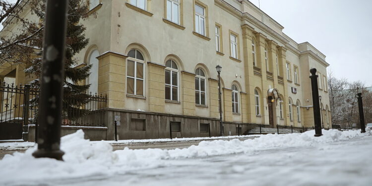02.01.2026. Kielce. Pogoda. Zima, śnieg / Fot. Wiktor Taszłow - Radio Kielce