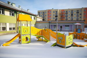 05.01.2025. Kielce. Plac zabaw przy żłobku / Fot. Wiktor Taszłow - Radio Kielce