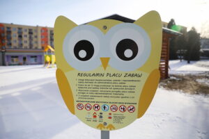 05.01.2025. Kielce. Plac zabaw przy żłobku / Fot. Wiktor Taszłow - Radio Kielce