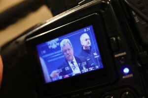 07.01.2025. Kielce. Konferencja prasowa / Fot. Wiktor Taszłow - Radio Kielce