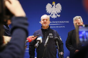 07.01.2025. Kielce. Konferencja prasowa / Fot. Wiktor Taszłow - Radio Kielce