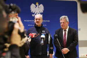 07.01.2025. Kielce. Konferencja prasowa / Fot. Wiktor Taszłow - Radio Kielce