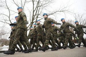 07.02.2026. Kielce. Centrum Przygotowań do Misji Zagranicznych. Przysięga wojskowa / Fot. Fot. Wiktor Taszłow - Radio Kielce