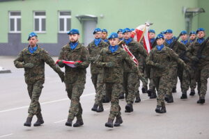 07.02.2026. Kielce. Centrum Przygotowań do Misji Zagranicznych. Przysięga wojskowa / Fot. Fot. Wiktor Taszłow - Radio Kielce