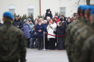 07.02.2026. Kielce. Centrum Przygotowań do Misji Zagranicznych. Przysięga wojskowa / Fot. Fot. Wiktor Taszłow - Radio Kielce