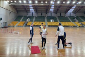 12.01.2026. Kielce. Hala Legionów. Trening Industrii Kielce / Fot. Rafał Szymczyk - Radio Kielce