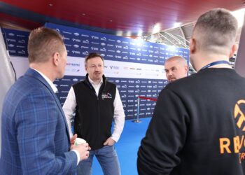 16.01.2026. Kielce. Targi Kielce. Adam Małysz podczas targów Dach Forum 2026 / Fot. Targi Kielce