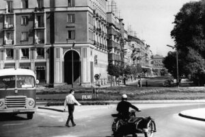 Kielce. Rondo Jerzego Giedroycia. Lata 1960-1968 / źródło: facebook.com/KielceNaPrzestrzeniLat