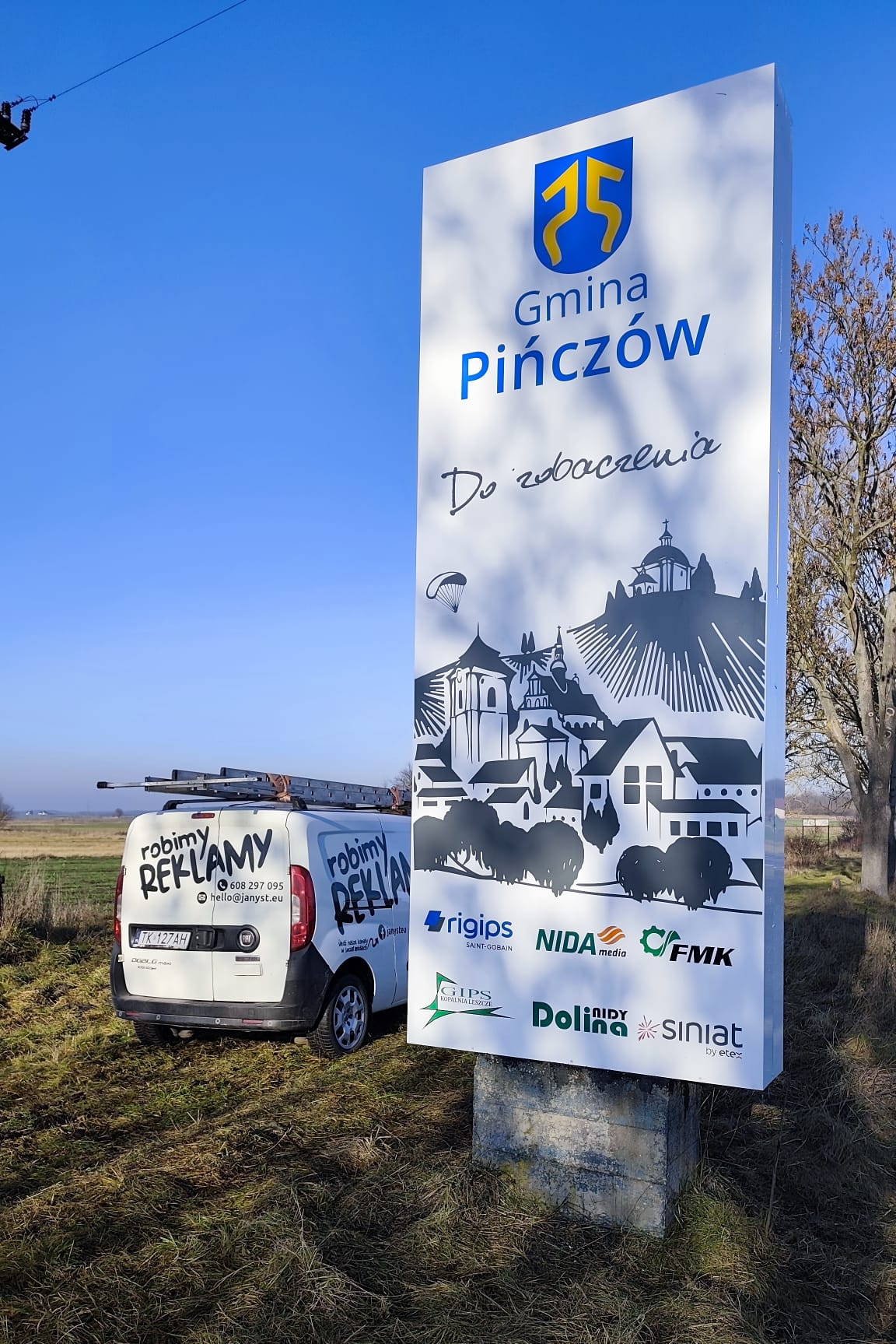 Wjeżdżających do gminy powitają nowe tablice