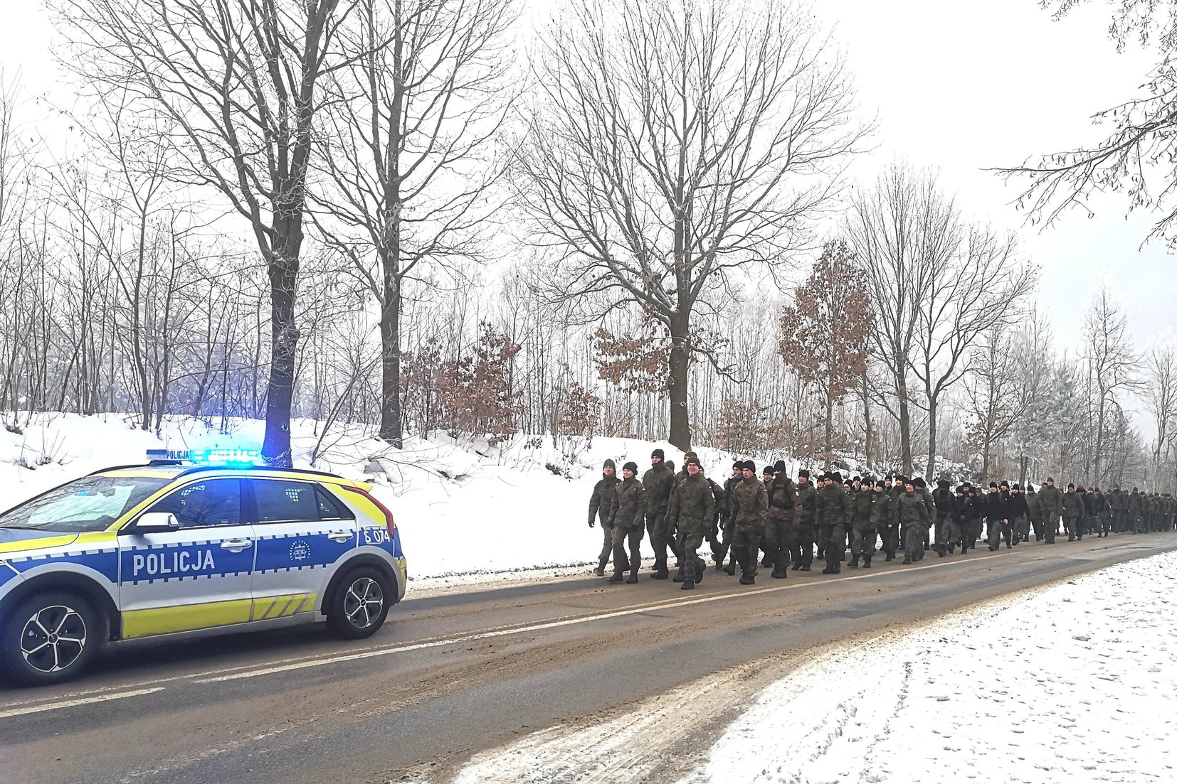 Szli śladem historii