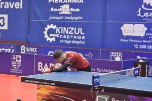 17.01.2026. Suchedniów. Mecz Ligi Mistrzów tenisistów stołowych Bank Spółdzielczy Orlicz 1924 Suchedniów - Orlen Bogoria Grodzisk Mazowiecki / Fot. Maciej Makuła - Radio Kielce