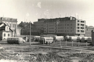 Kielce. Aleja IX Wieków Kielc. 8 marca 1967 roku / źródło: fotopolska.eu