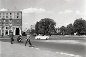 Kielce. Rondo Jerzego Giedroycia. Lata 1962-1968 / źródło: facebook.com/KielceNaPrzestrzeniLat