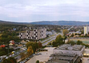 Planowana inwestycja przy ulicy Krakowskiej - wizualizacja
