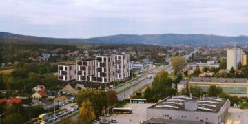 Planowana inwestycja przy ulicy Krakowskiej - wizualizacja