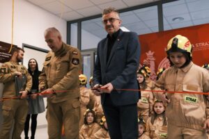 14.01.2026. Końskie. Otwarcie sali edukacyjnej OGNIK / Fot. Magdalena Galas-Klusek - Radio Kielce