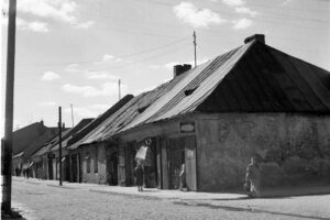 Kielce. Ulica Bodzentyńska. Lata 1950-1970 / źródło: fotopolska.eu