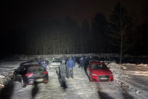 23.01.2026. Skarżysko-Kamienna. Zatrzymanie pseudokibiców / źródło: KWP w Kielcach