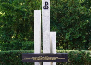 Pomnik Armii Krajowej pomazany czarną farbą. Sprawca nie będzie poszukiwany