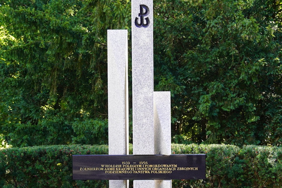 Pomnik Armii Krajowej pomazany czarną farbą. Sprawca nie będzie poszukiwany