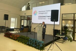 14.01.2026. Sandomierz. Zespół Szkół Centrum Kształcenia Rolniczego w Sandomierzu. Otwarcie Branżowego Centrum Umiejętności / Fot. Grażyna Szlęzak-Wójcik - Radio Kielce