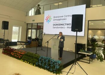 14.01.2026. Sandomierz. Zespół Szkół Centrum Kształcenia Rolniczego w Sandomierzu. Otwarcie Branżowego Centrum Umiejętności / Fot. Grażyna Szlęzak-Wójcik - Radio Kielce