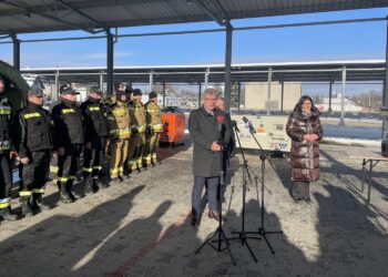 Świętokrzyskie gminy są lepiej przygotowane do sytuacji kryzysowych - Radio Kielce 09.01.2026. Staszów. Konferencja prasowa / Fot. Grażyna Szlęzak-Wójcik - Radio Kielce
