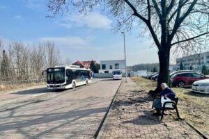 Ulica Batalionów Chłopskich w Starachowicach / źródło: Marek Materek - Facebook