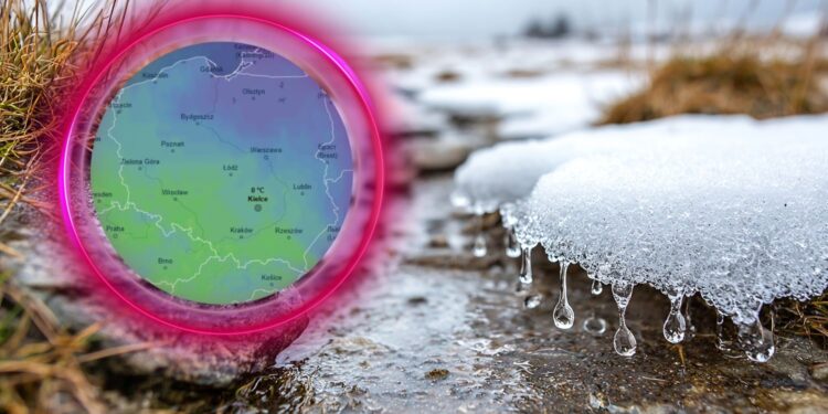 Świętokrzyskie rozdarte. Polska podzielona pogodowo