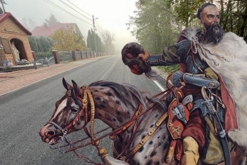 Hetman wielki koronny założył tu obóz warowny