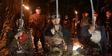 Pamięć o poległych w ogniu zakłuta