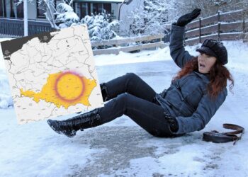 Ostrzeżenie! Nadciąga fala marznącego deszczu - Radio Kielce Ostrzeżenie! Nadciąga fala marznącego deszczu