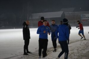 12.01.2026. Kazimierza Wielka. Trening Sparty Kazimierza Wielka / Fot. Adrian Karwat - Radio Kielce