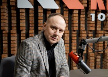 14.01.2026. Radio Kielce. Rozmowa Dnia. Na zdjęciu: Piotr Krampikowski - dyrektor kieleckiego oddziału GDDKiA / Fot. Piotr Kwaśniewski - Radio Kielce