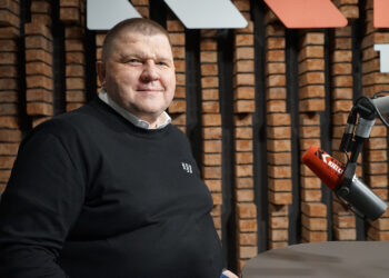 Łukasz Maciejczyk - właściciel Korony Kielce / Fot. Robert Felczak - Radio Kielce