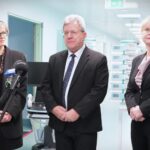 08.01.2026. Skarżysko-Kamienna. Zespół Opieki Zdrowotnej w Skarżysku-Kamiennej. Konferencja prasowa / Fot. Izabela Mortas-Rubak - Radio Kielce